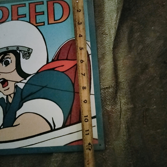 Set of Speed Racer metal signs - Picture 6 of 6